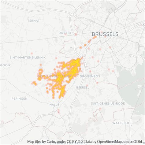 sint-pieters-leeuw postcode